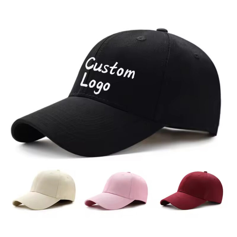 Custom Cap With Embroidery Logo Unisex Kids Adults