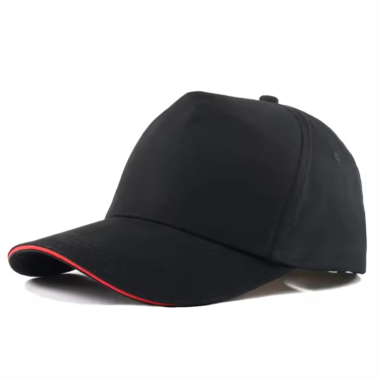 Hochwertige Großhandels-Klassiker mit individuellem Logo-Panel Gorras-Baseballmützen für Herren