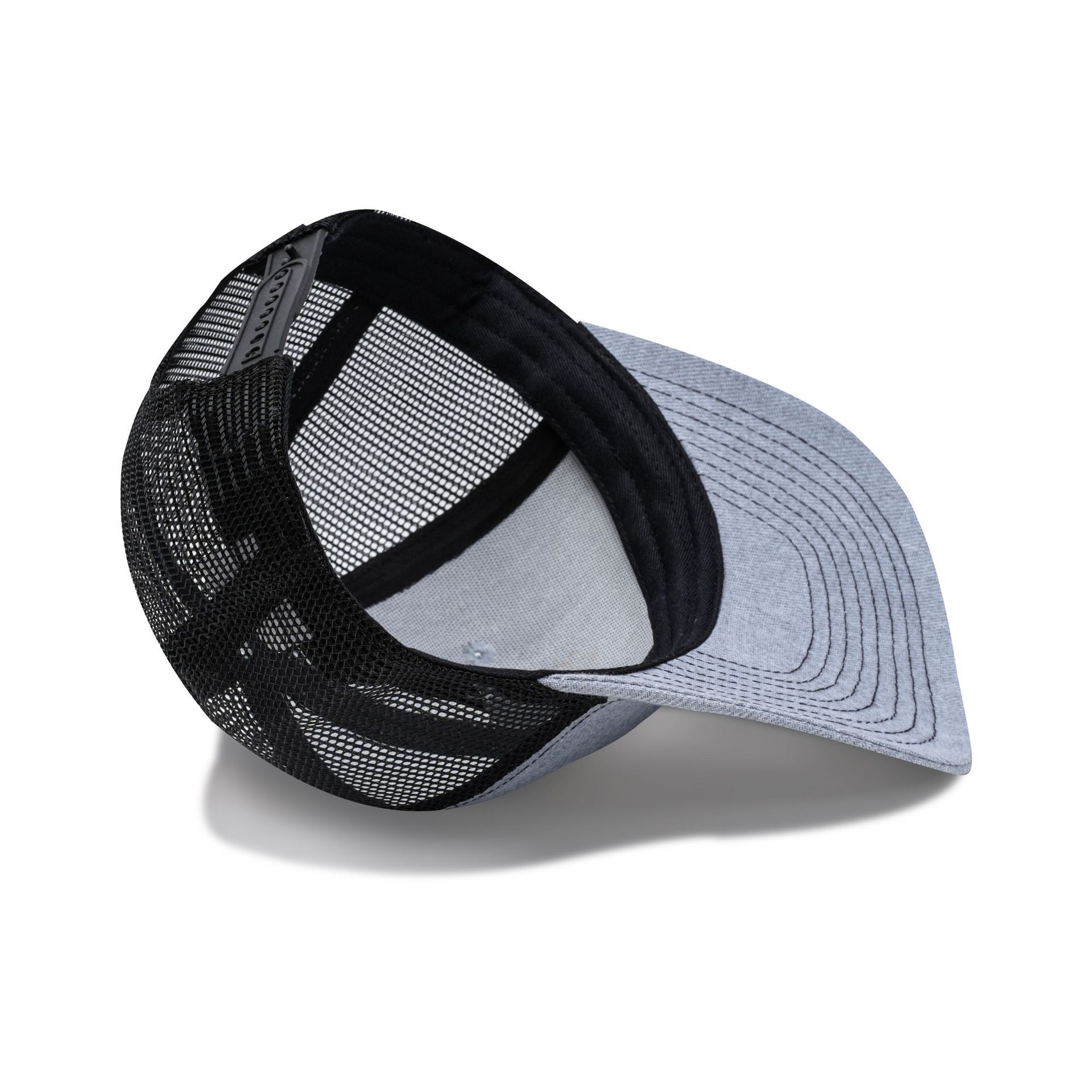 Oem High Quality Custom Logo 3d Embroidered Mesh Unisex 5 Panel Sport Cap 2 Stripes Side Striped Trucker Hat Embroidery