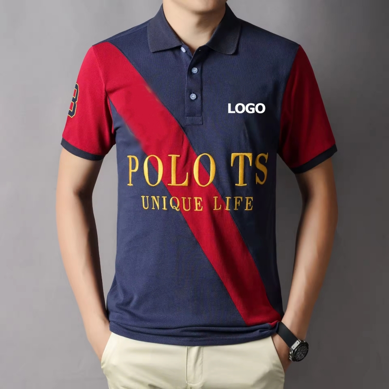 logotipo personalizado da camisa polo