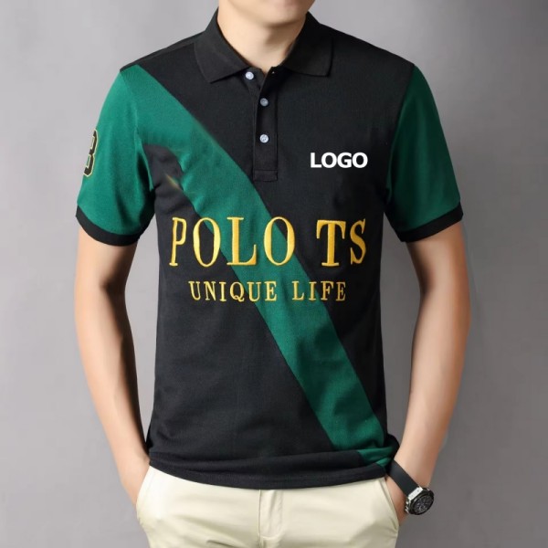 Summer British Polo Shirt Custom Logo